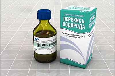 Раствор перекиси водорода для полоскания