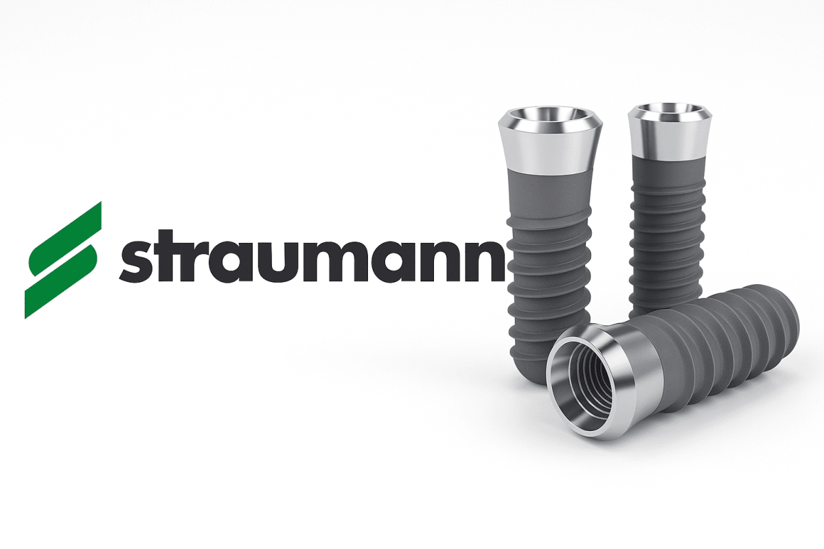 Имплант Straumann (Штрауман) с диоксид-циркониевой коронкой